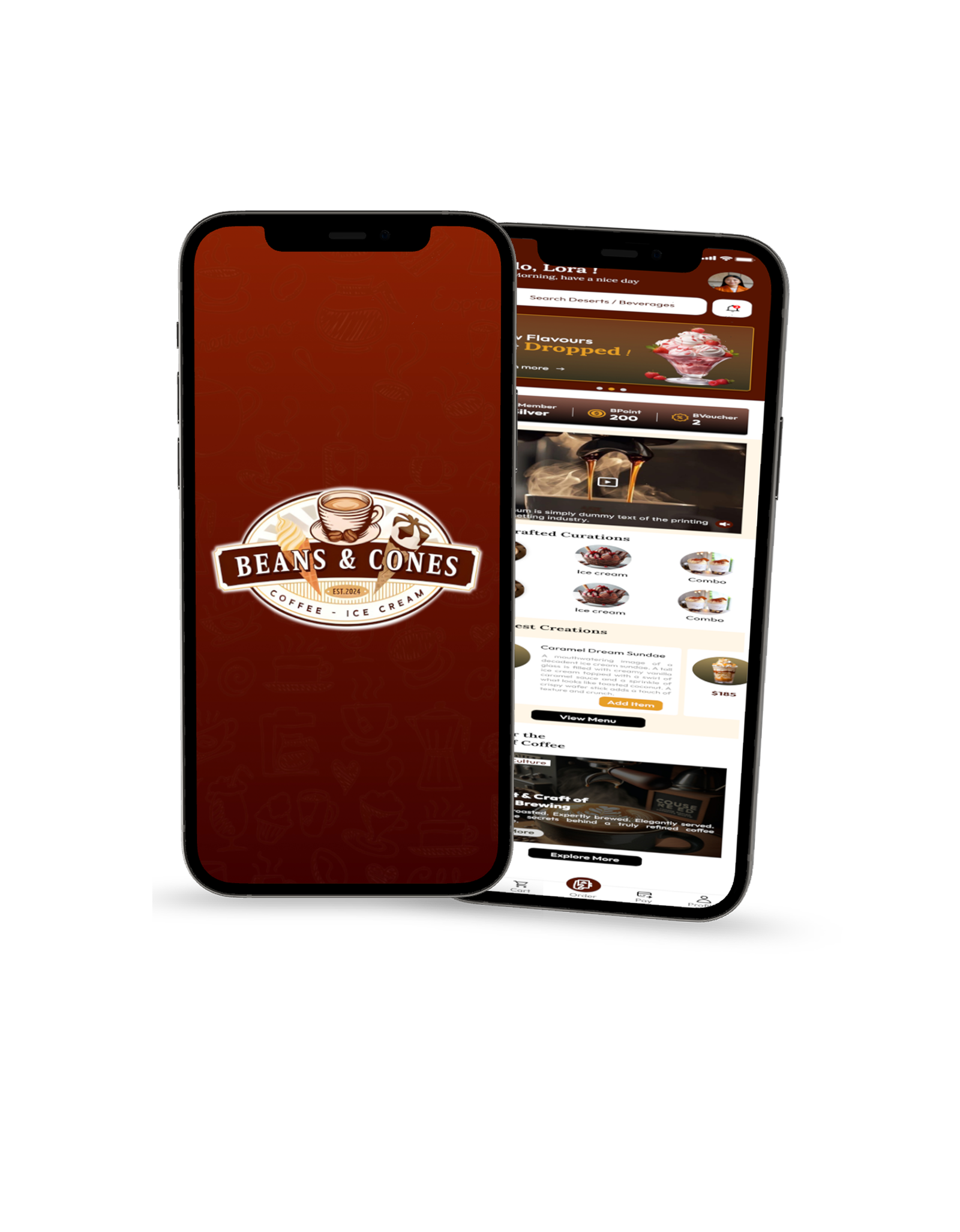 Beans & Cones Mobile App